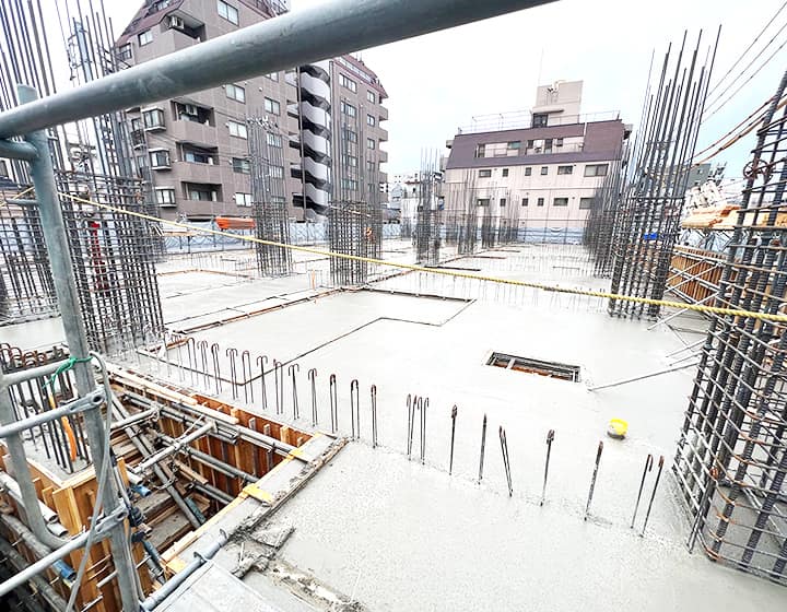 RCマンション土間仕上げ工事